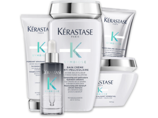 Kérastase-Gamme Symbiose<br />
pour cuir chevelu sec