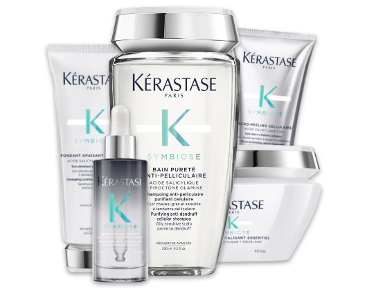 Kérastase-Gamme Symbiose<br />
pour cuir chevelu gras